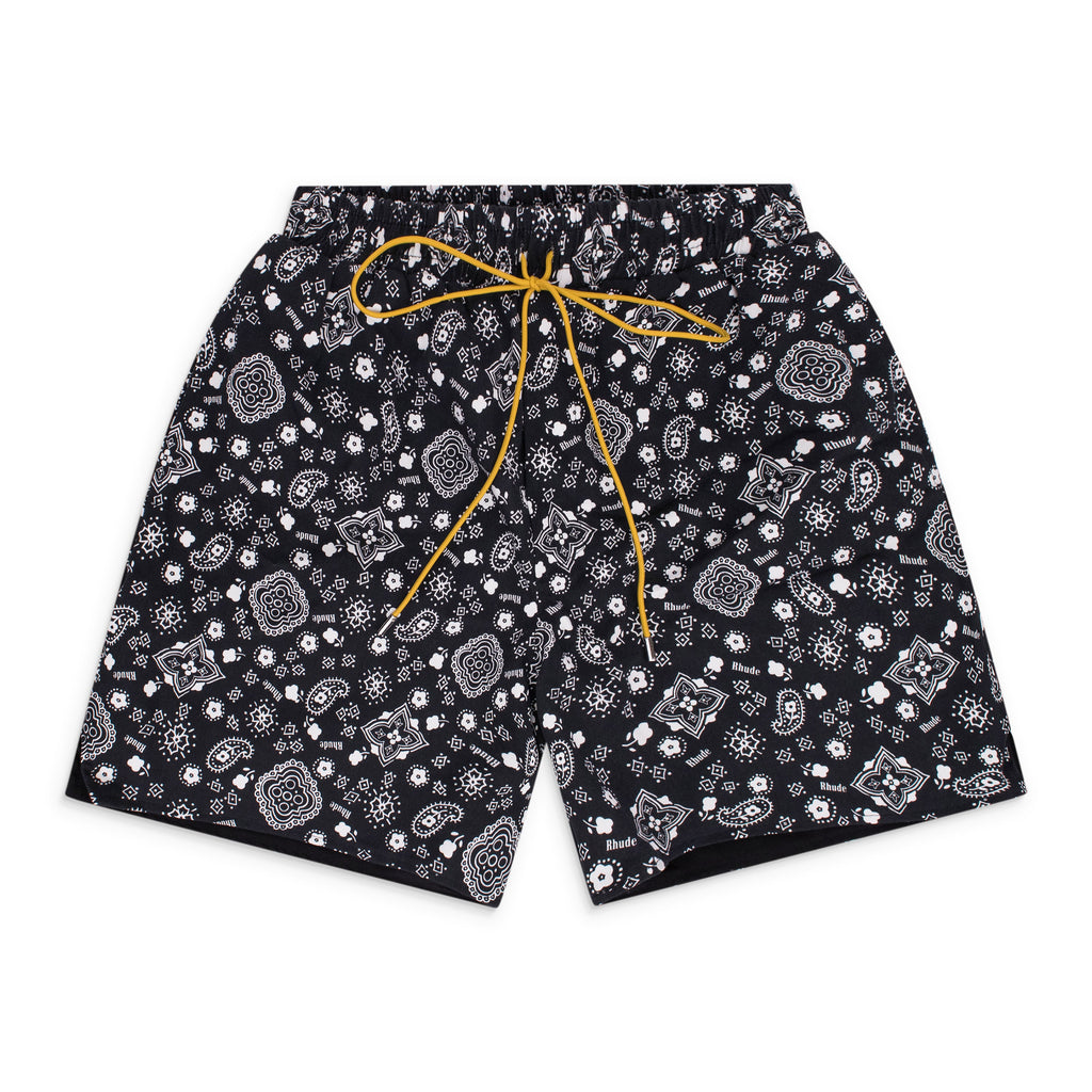 Black Ssense Exclusive Bandana Shorts
