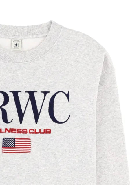 Sporty & Rich embroidered-logo sweatshirt