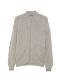 Fedeli zip-fastening chunky-knit cardigan