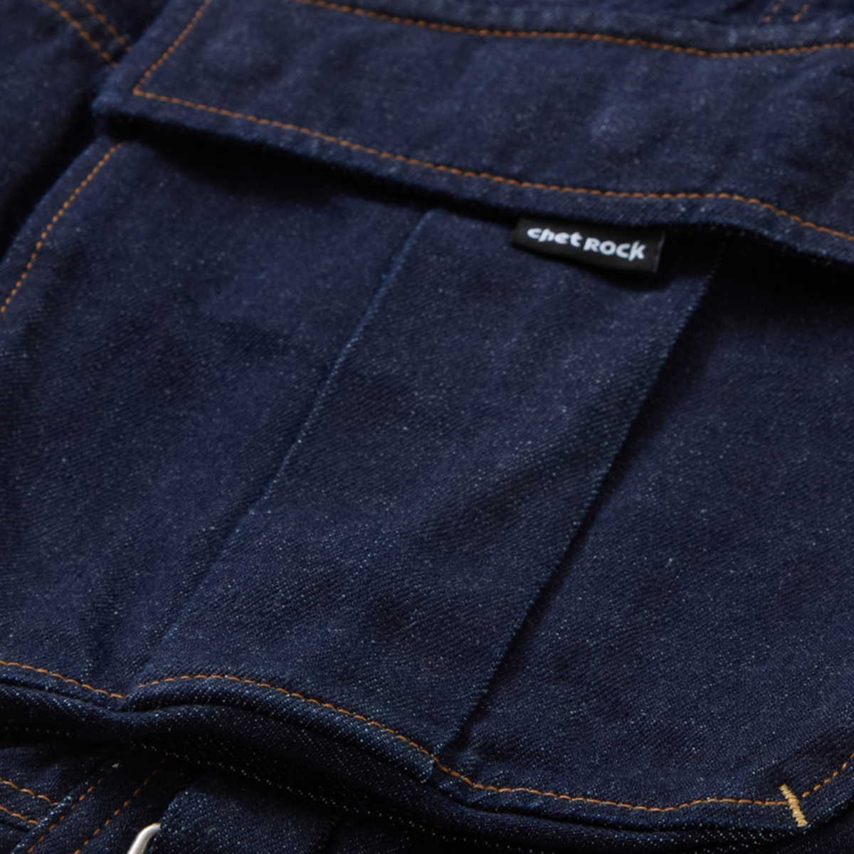 Chet Rock Pagoria Jorts: Blue Rinse Wash