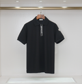 Tricolor Collar Polo Shirt