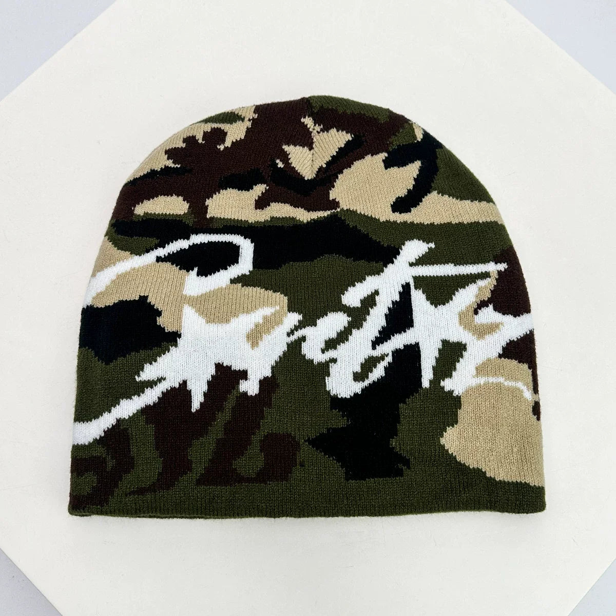 Corteiz Oversized Script Knit Beanie