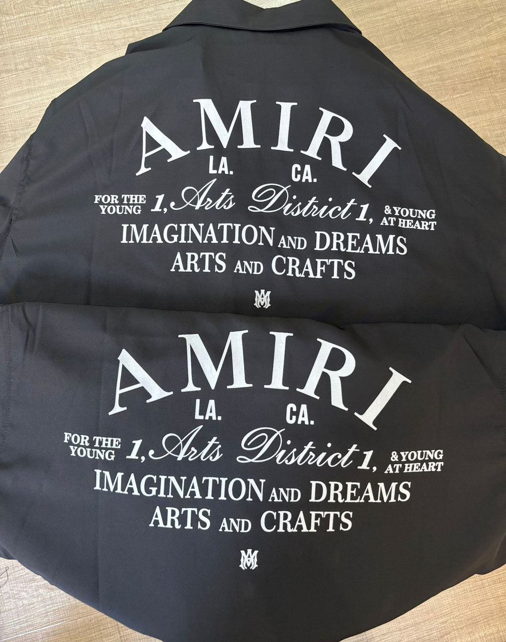 Amiri Letter Graphic Relaxed-Fit Shirt