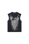 Worn Crystals Tank Top