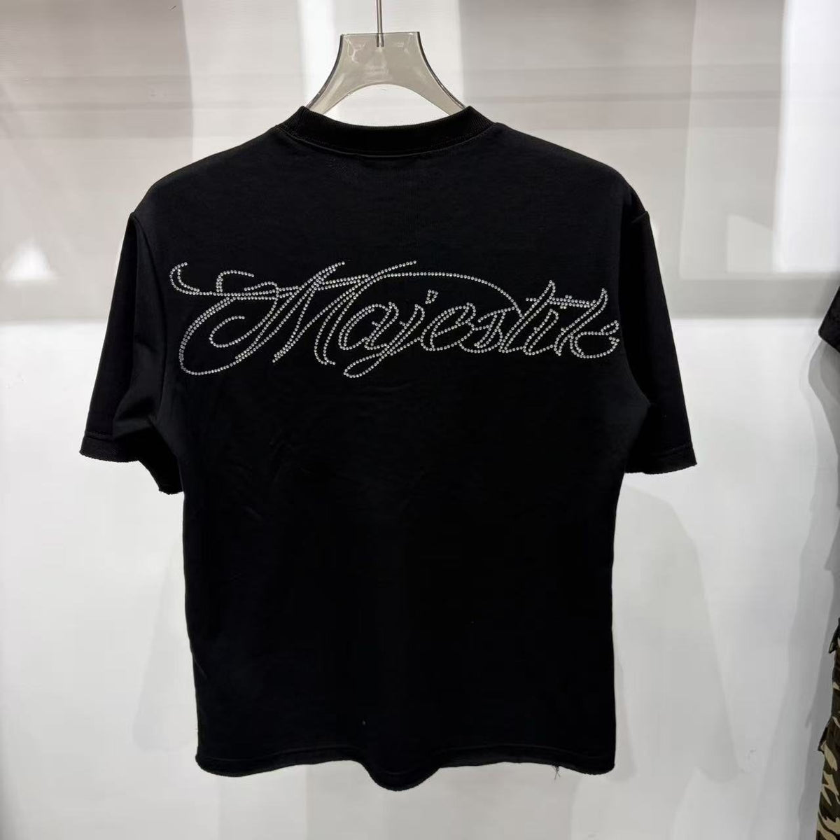 MAJESTIK Script Graphic Short-Sleeve T-Shirt