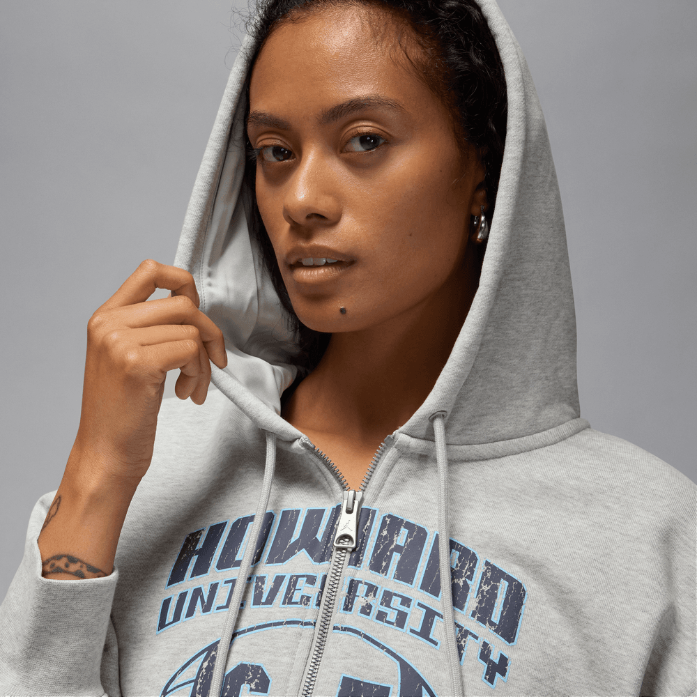 Wmns Air Jordan Flight Fleece Full Zip Hoodie