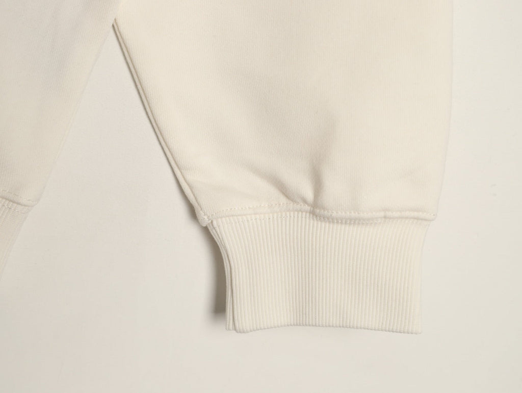 Dior “For My Real Friends” Slogan Hoodie - Cream